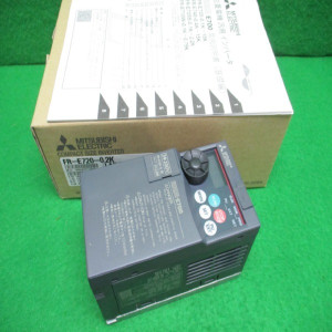 북62591/미사용인버터/FR-E720-0.2K/삼상 220V 0.2K/미쓰비시